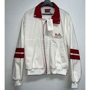 Vintage 90s Swingster Winston Racing Team Jacket Nascar Mens Size L USA Full Zip